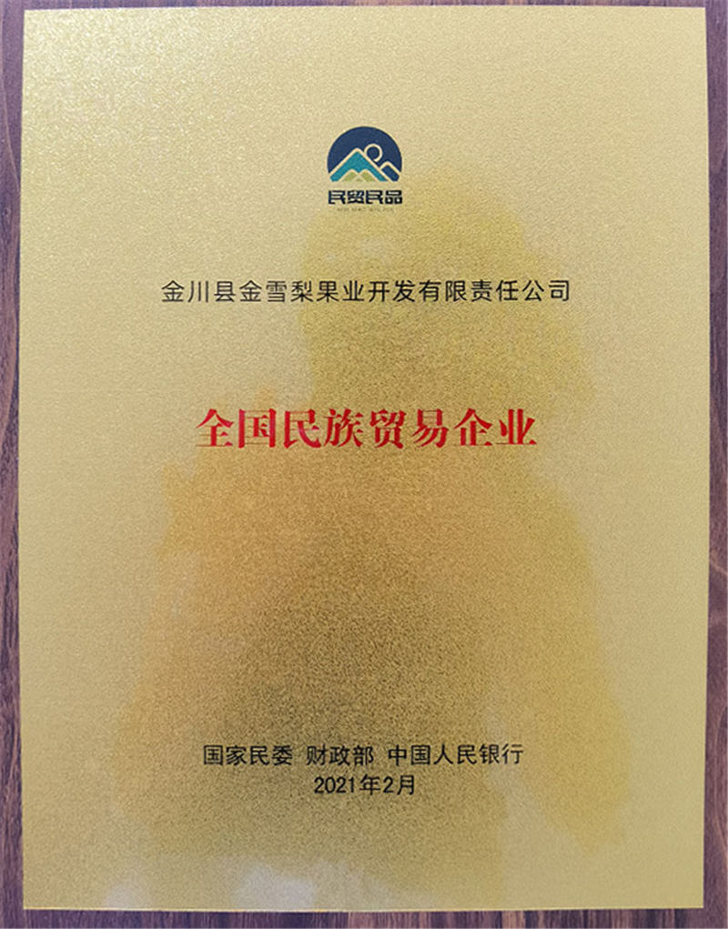 全国民族贸易企业