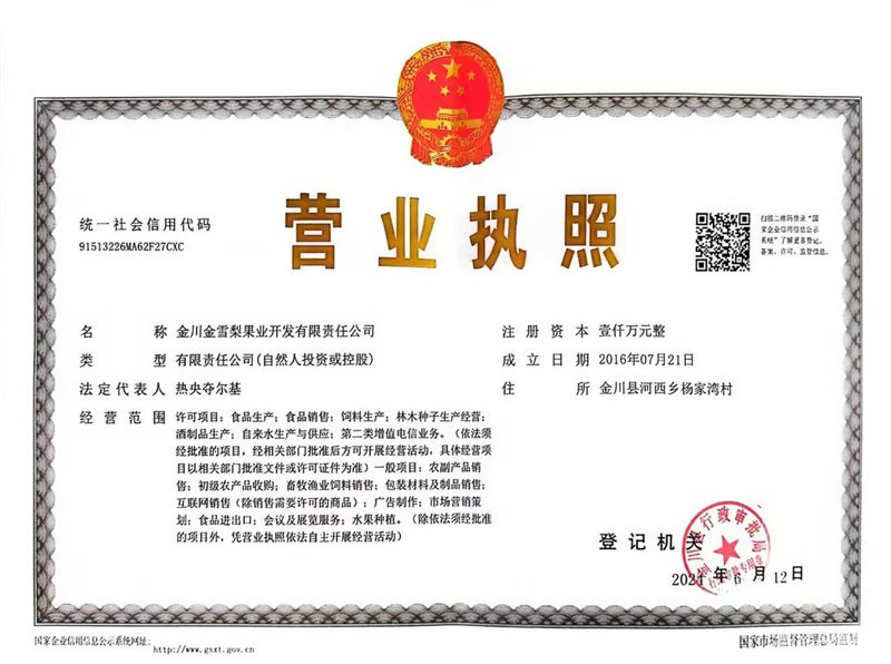 营业执照